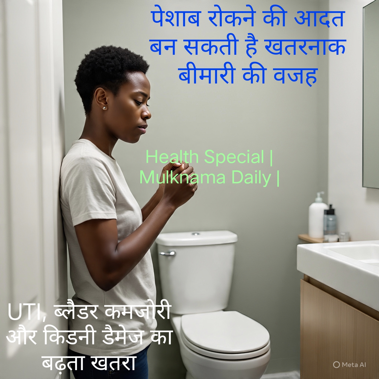 ज्यादा देर तक पेशाब रोकना सेहत के लिए खतरनाक, बढ़ सकता है UTI और किडनी रोग का खतरा