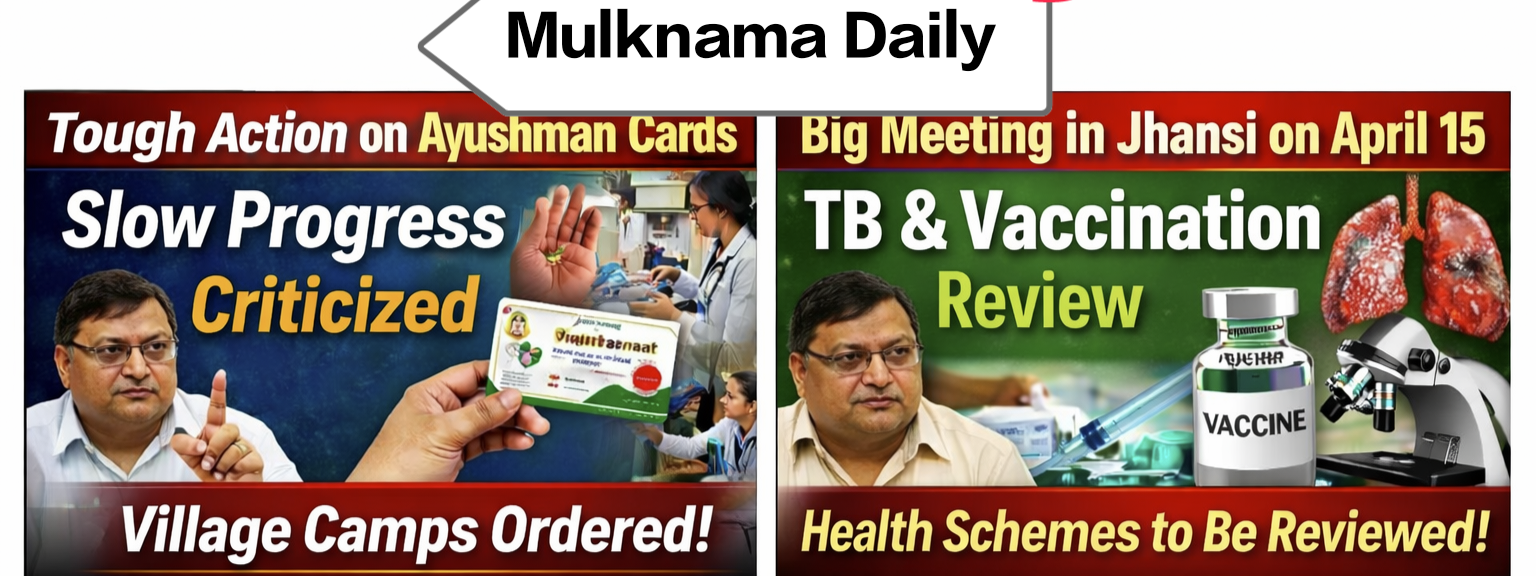 आयुष्मान कार्ड बनाने में ढिलाई पर सख्त हुआ स्वास्थ्य विभाग, अधिकारियों की तय होगी जवाबदेही